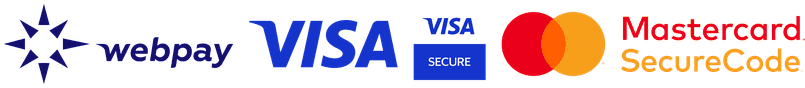 WEBPAY, Visa, Visa Secure, Mastercard, Mastercard SecureCode